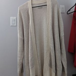 Oversized knit cardigan